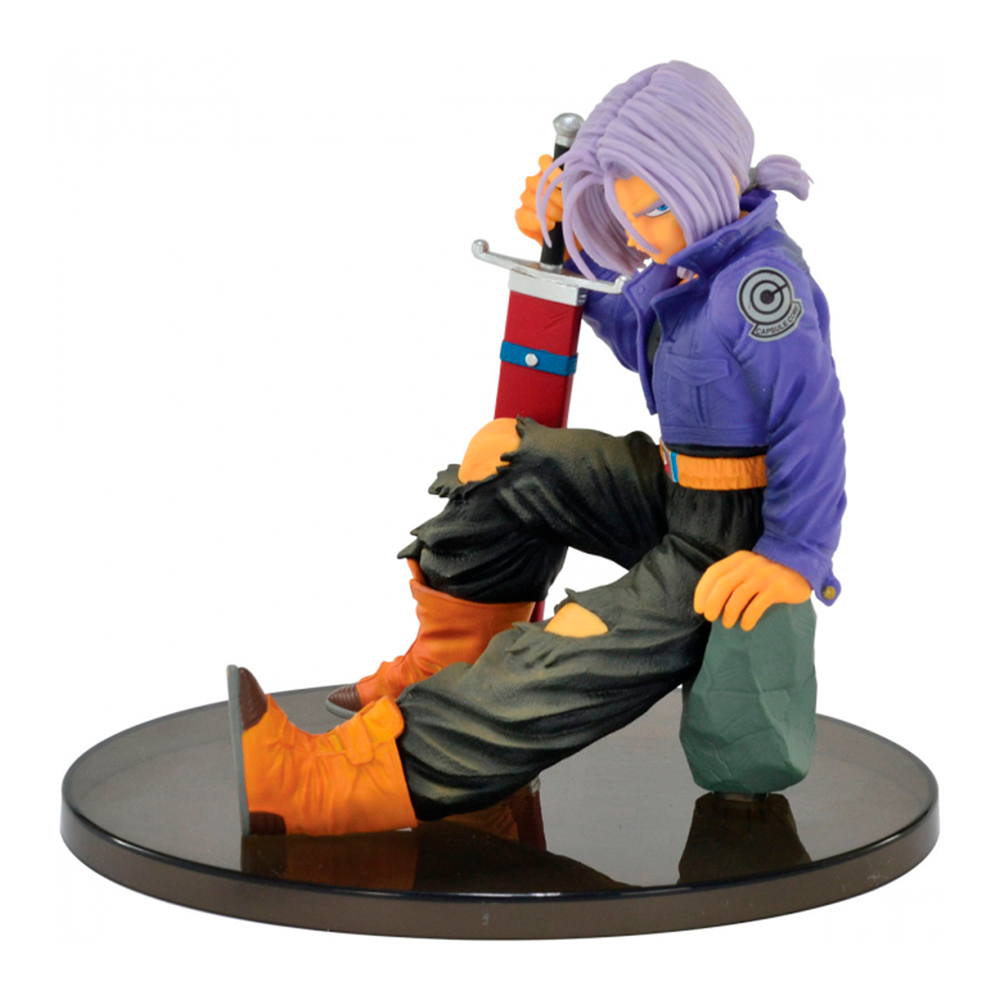 Figura Action Dragon Ball Z com Cabeça Substituição, Trunks do Futuro  Guerreiro, Brinquedos Estátua de Mesa