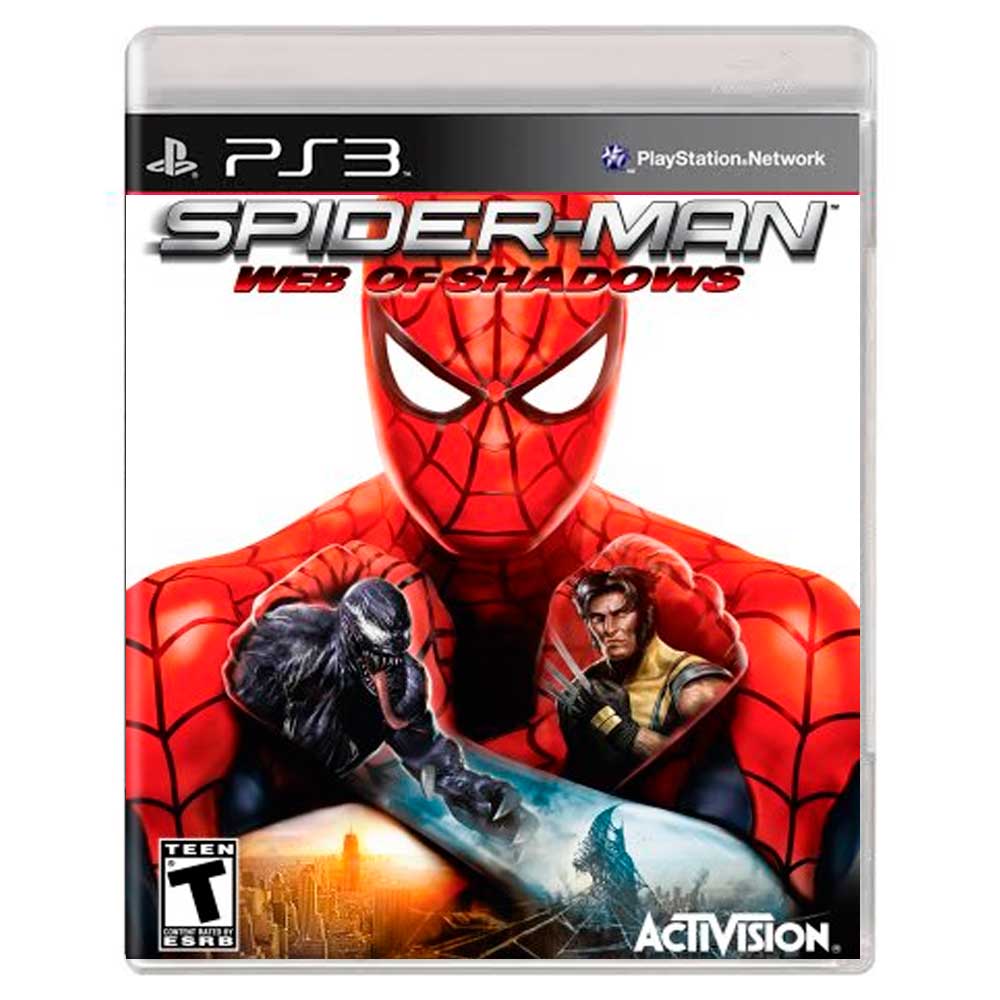 Jogo Spider-Man: Web of Shadows - PS3 (Usado) - Elite Games - Compre na  melhor loja de games - Elite Games
