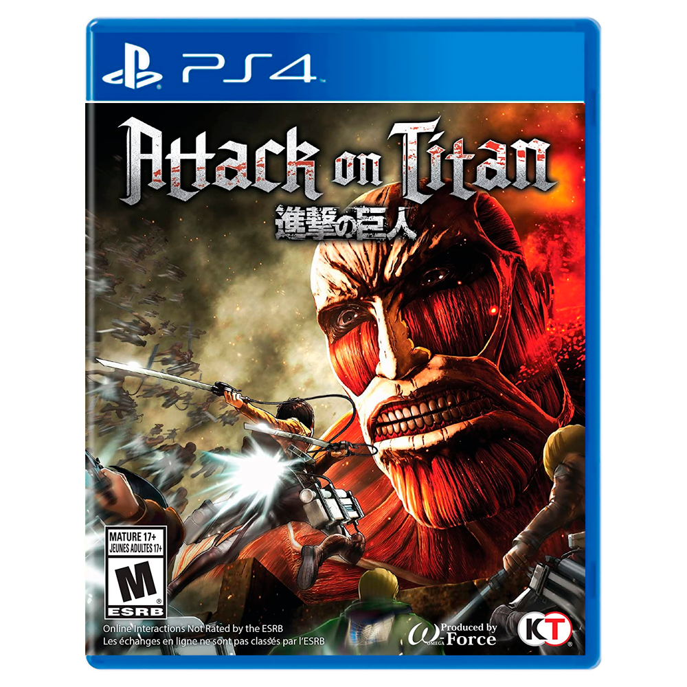 Jogo PS4 Attack On Titan 2