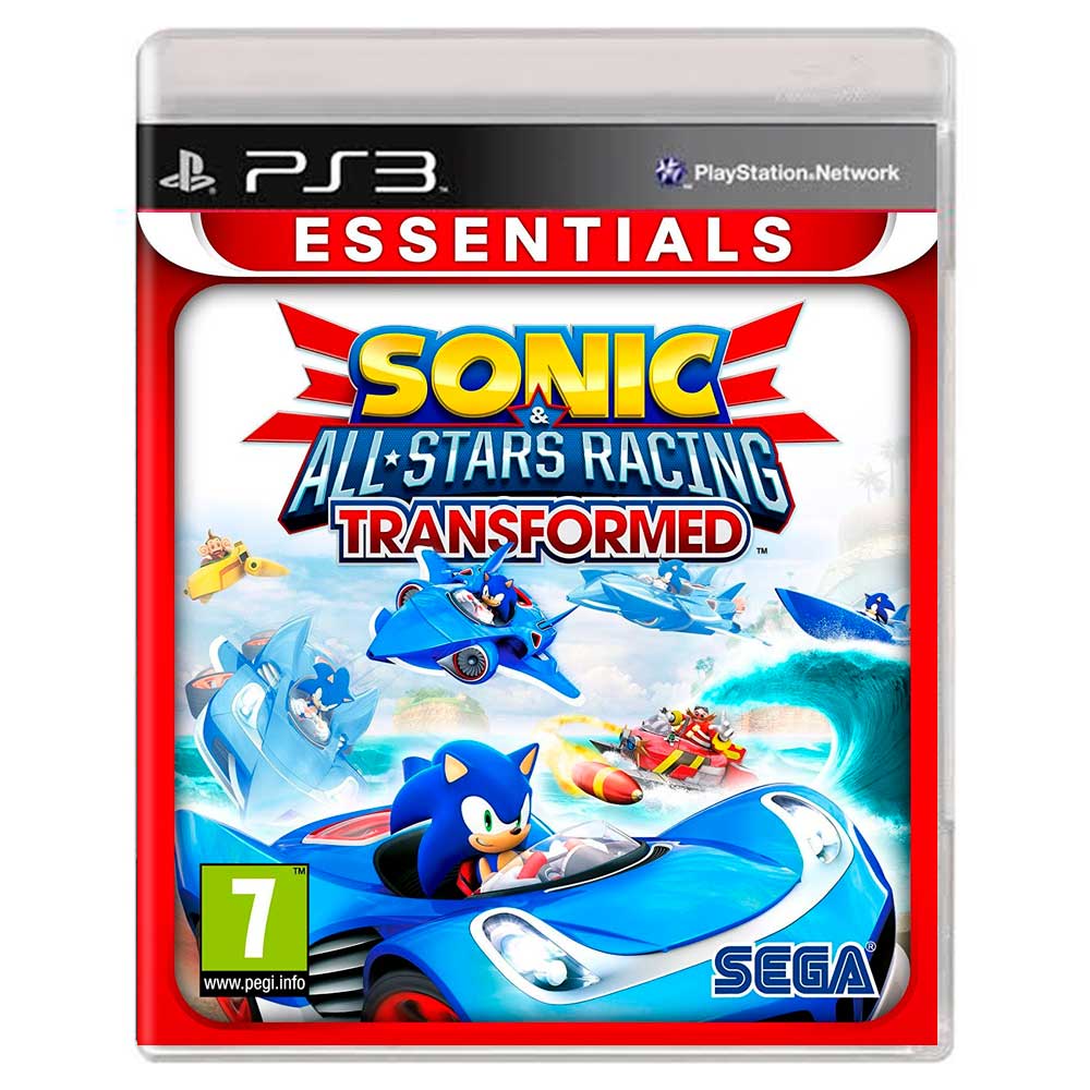 Jogo Sonic sega all-star racing PS3 novo original em Promoção na Americanas