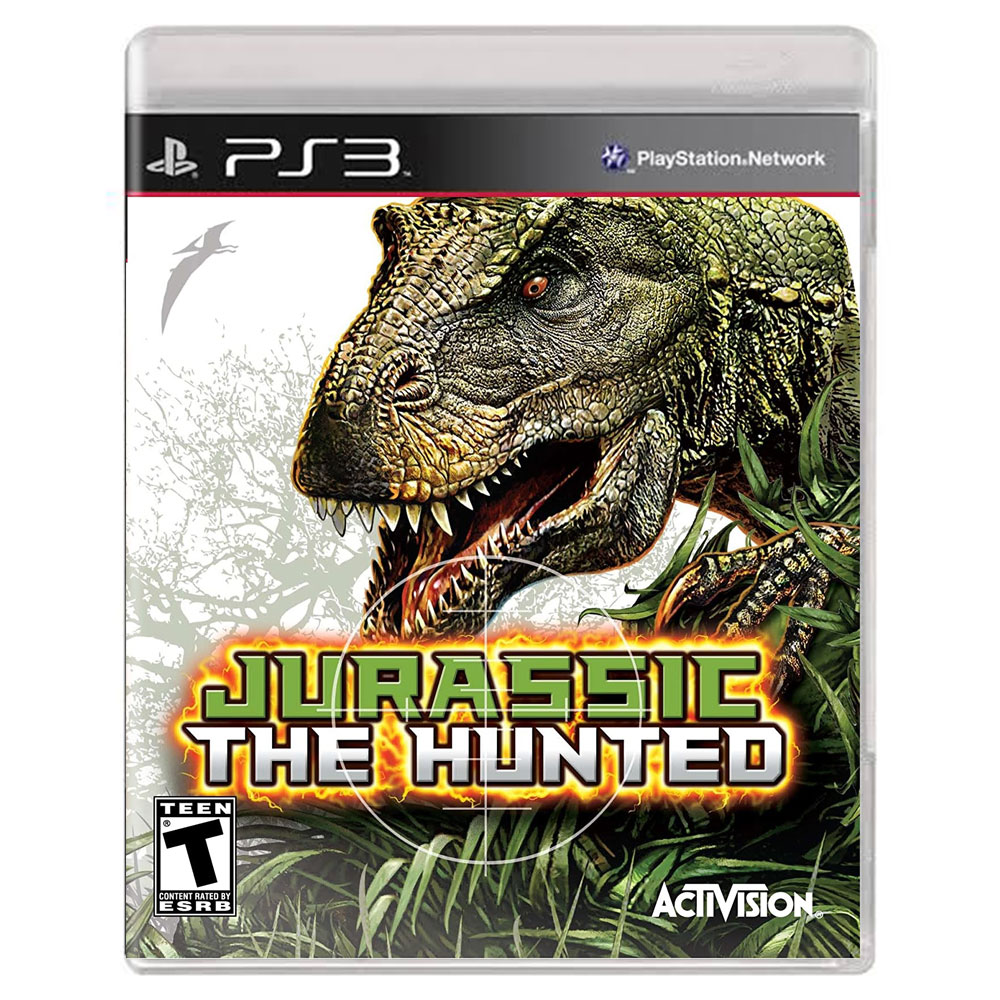 Jurassic Hunted PS2 2009 otimo jogo com Dinossauros 