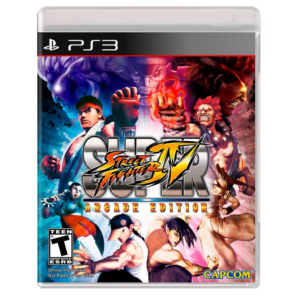 Jogo Ps3 - Street Fighter X Tekken Especial Edition - Ps3 - Midia fisica  Usado Original