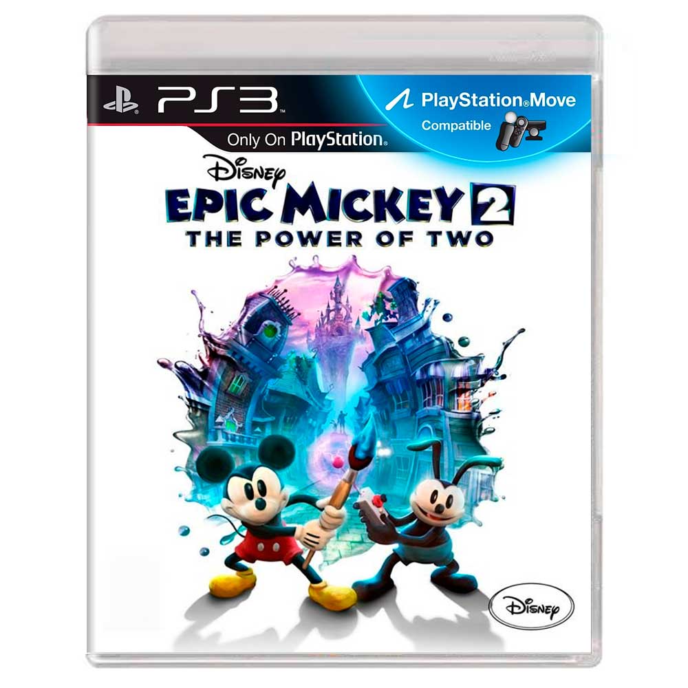 Disney Epic Mickey 2: The Power of Two (Usado) - PS3 - Shock Games