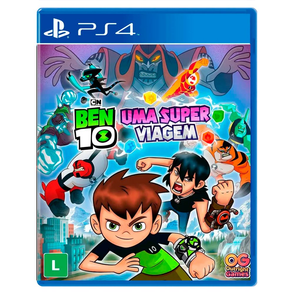 Jogo Midia Fisica Desenho Ben 10 Original Ps4 Playstation