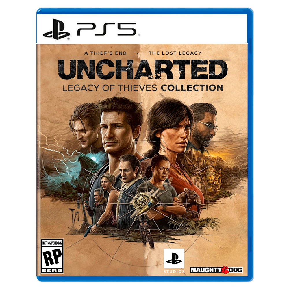 Jogo Uncharted A Thief's End 4 - Capa Papelão - Ps4 Original