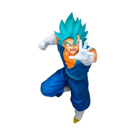 Dragon ball super saiyan vegeta batalha dano ver estátua pvc azul