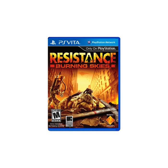 Resistance: Burning Skies (Usado) - PS Vita - Shock Games