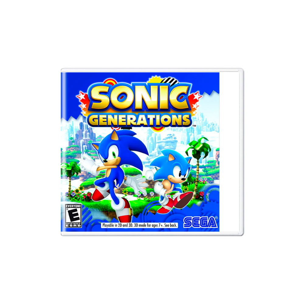 Jogo Sonic Generations Xbox 360 Midia Fisica