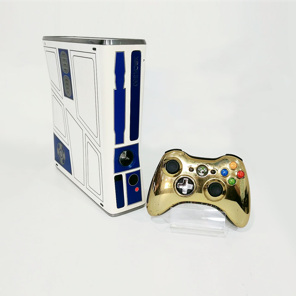 Xbox 360 Star Wars Edition + Controle Camuflado e 2 Jogos (Usado) - Shock  Games