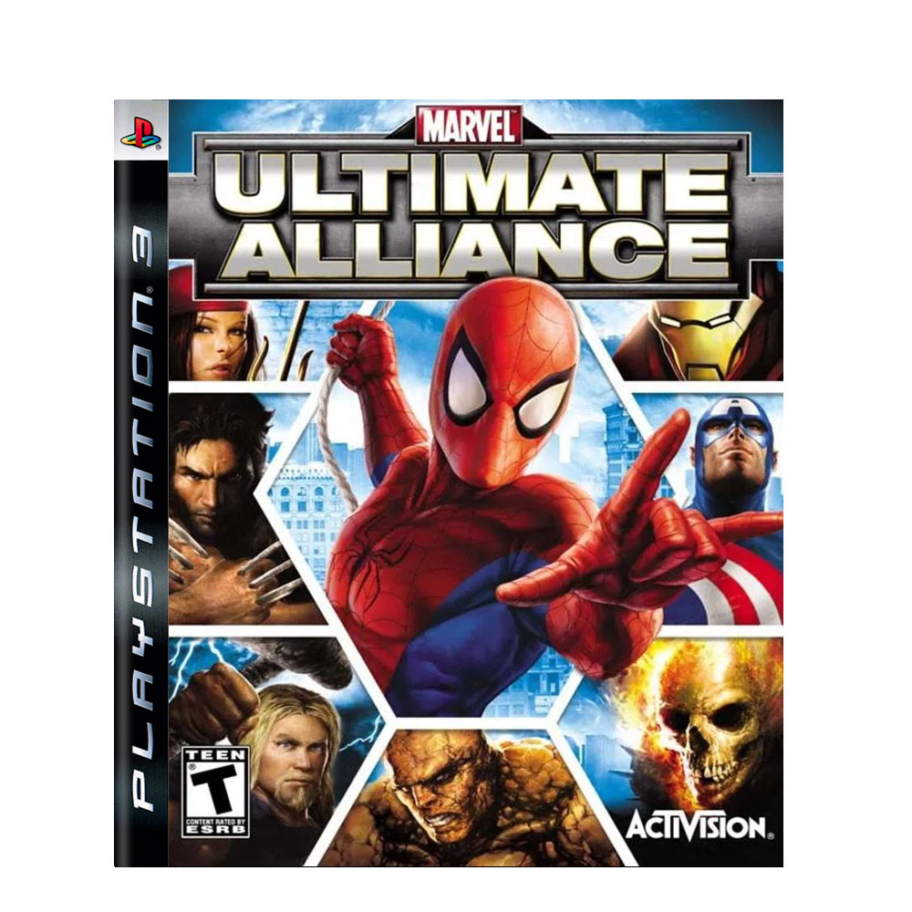 Jogos PlayStation 3 NC Games PS3 - Marvel Ultimate Alliance