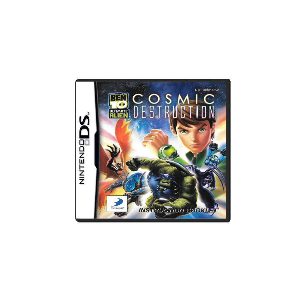 Jogo Midia Fisica Ben 10 Cosmic Destruction para Nintendo ds na🖐 ...