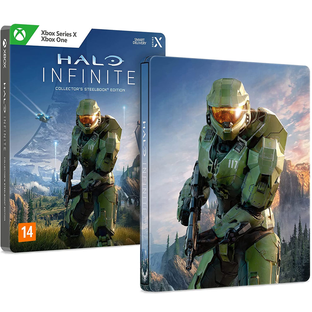 halo infinite jogo xbox one series x com baralho exclusivo e caixa