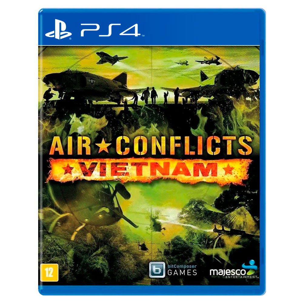 Air Conflicts Vietnam (Usado) - PS4 - Shock Games