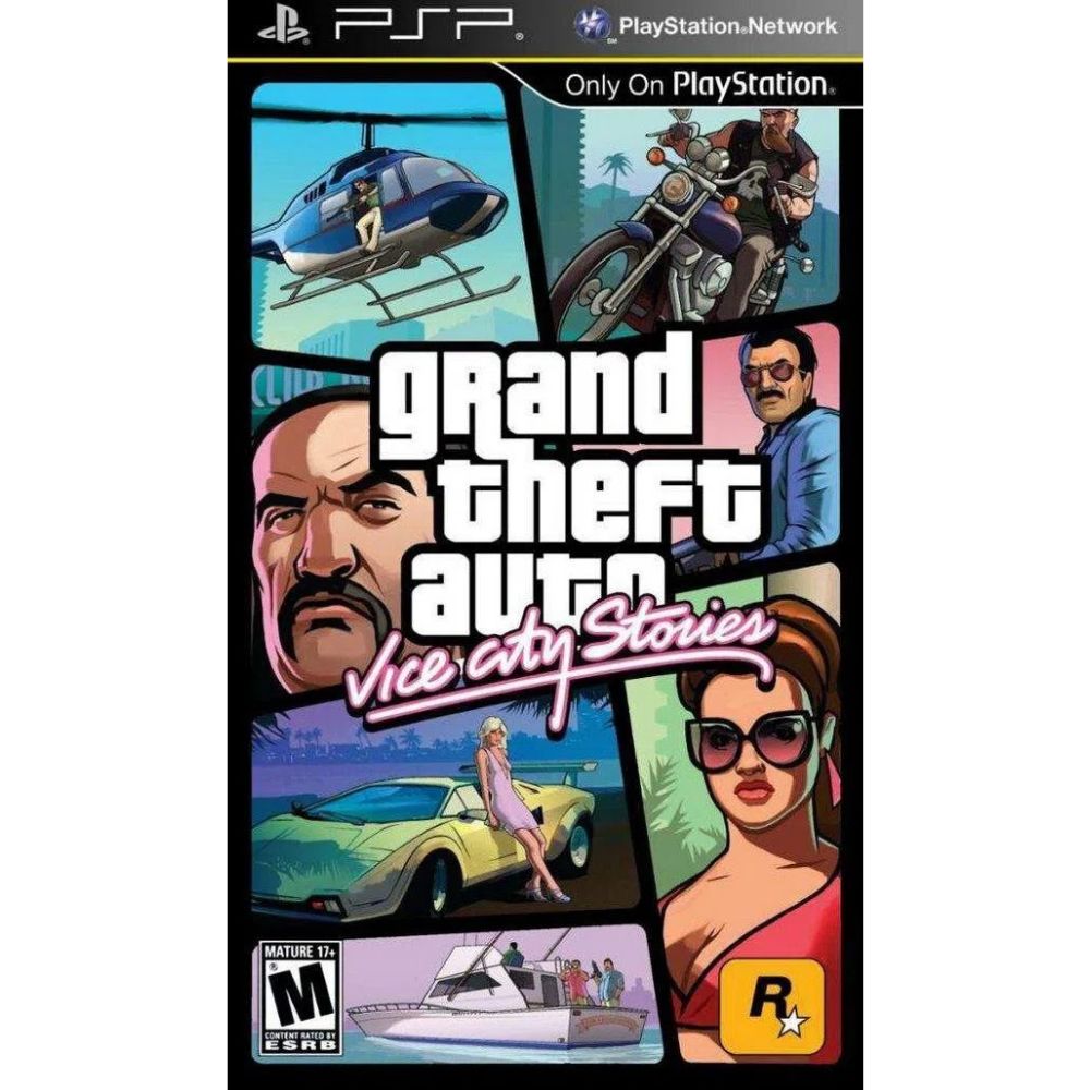 Grand Theft Auto: Vice City Stories - PSP - Shock Games