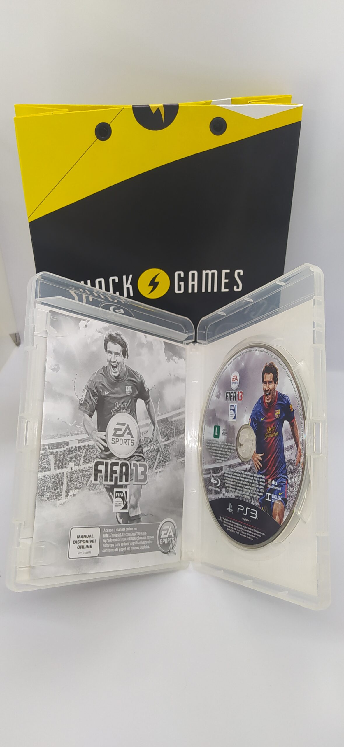 Jogo Mídia Física Ea Sports Fifa 13 Original Computador Pc em