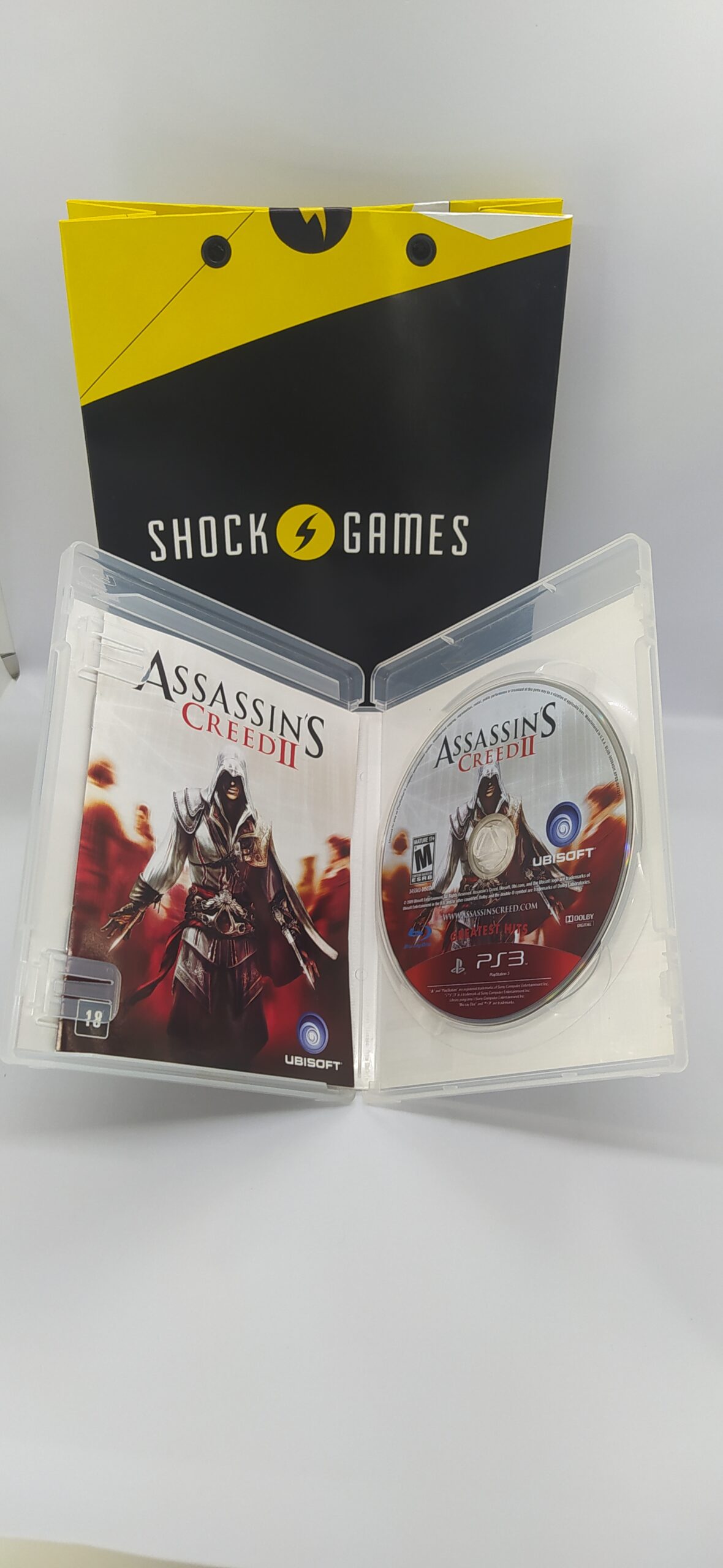 Assassins Creed Ii Ps3 Jogo Blu-ray Físico Usado Impecável