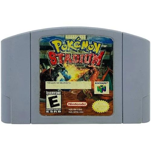 Pokemon Stadium Nintendo 64 Game