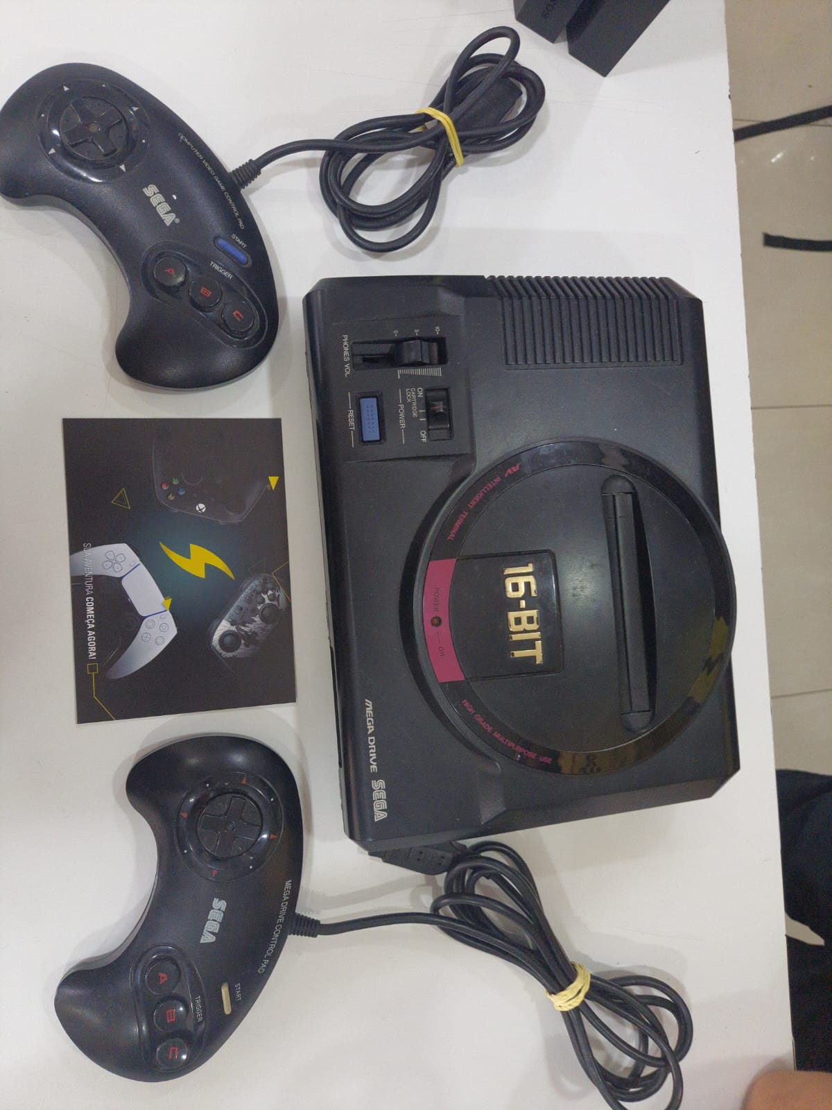 Sega Top Five - 5 Jogos Original Mega Drive - Loja Fisica Rj