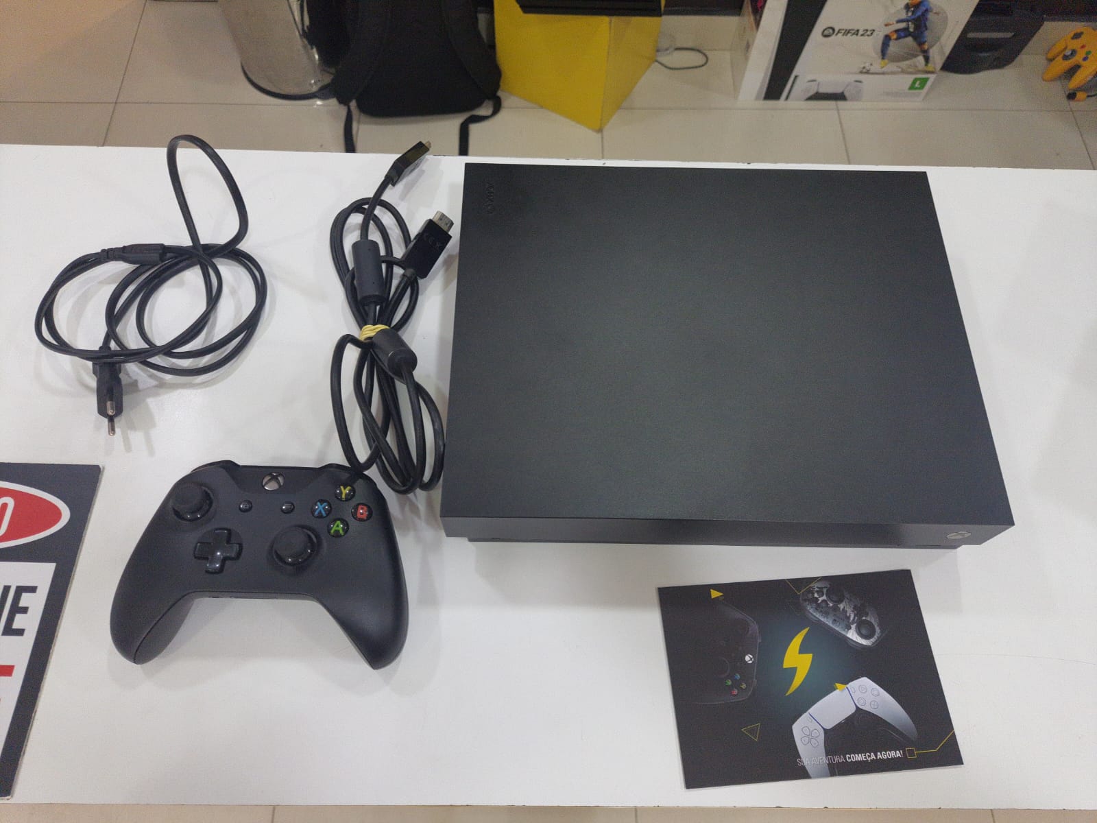 XBOX ONE X (USADO) + JOGO - Player Games