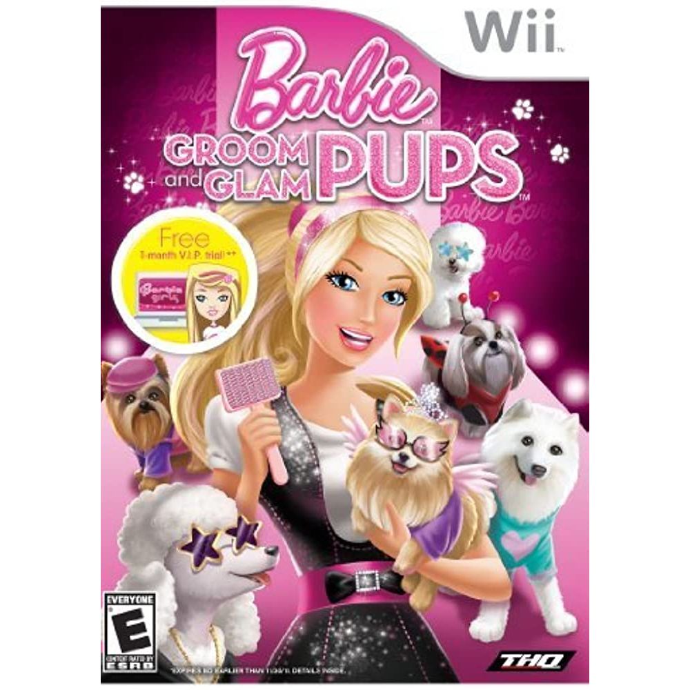 Barbie Groom and Glam Pups: Brasileiro compra cópia do raríssimo jogo de  Nintendo 3DS por US $ 1.600,00 - NintendoBoy