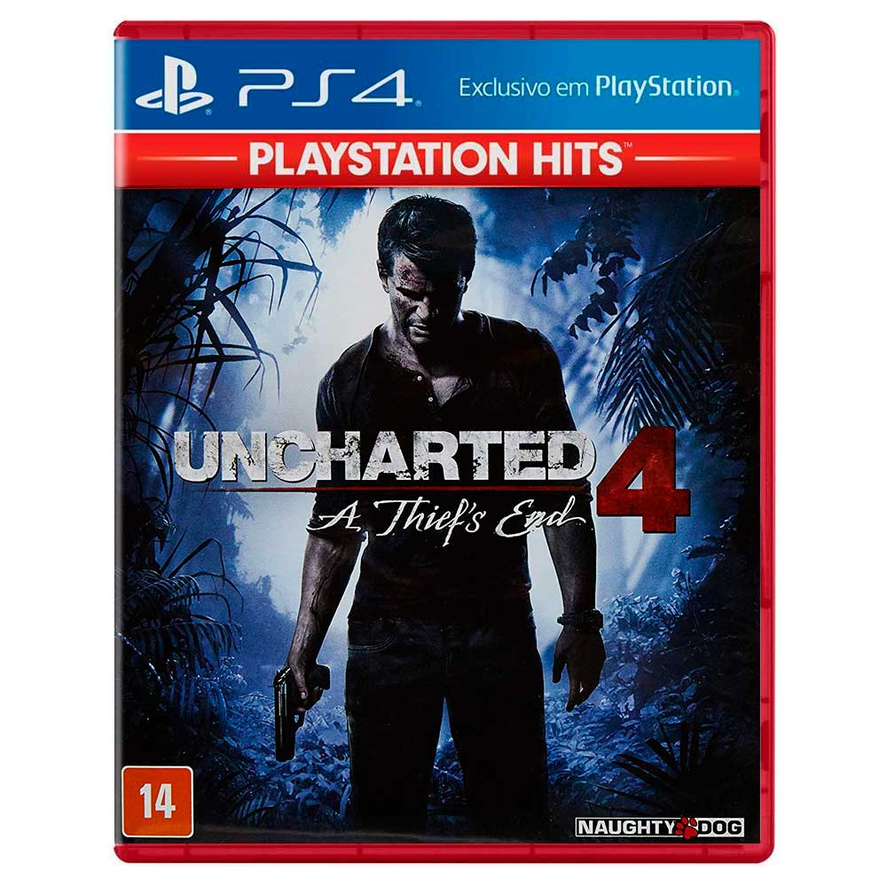 Uncharted 4 A Thiefs End Ps4 Mídia Física Usado