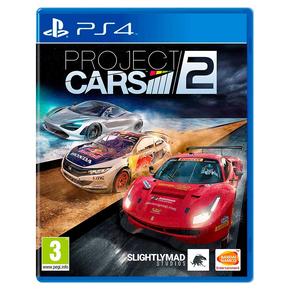 Jogo Mídia Física Project Cars 3 Ps4 Bandai Nanco