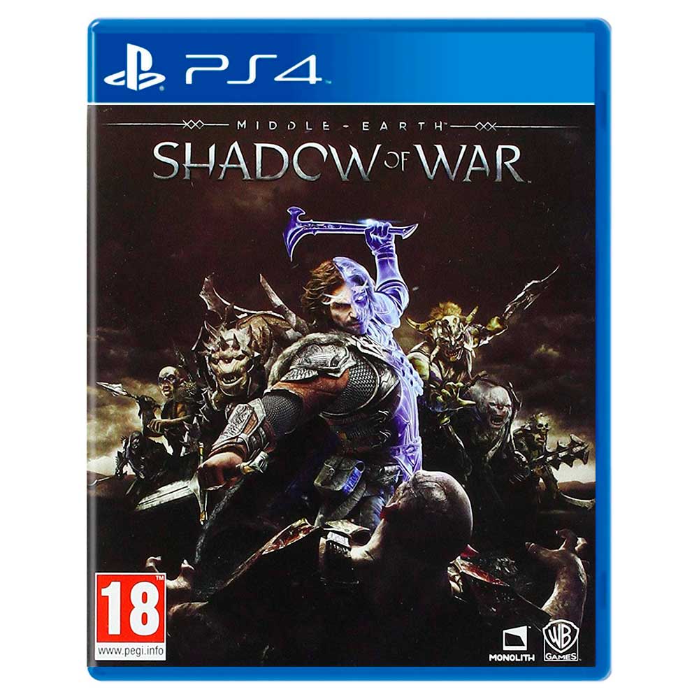 Jogo Sombras da Guerra Shadow of War Definitive Edition Ps4 Midia