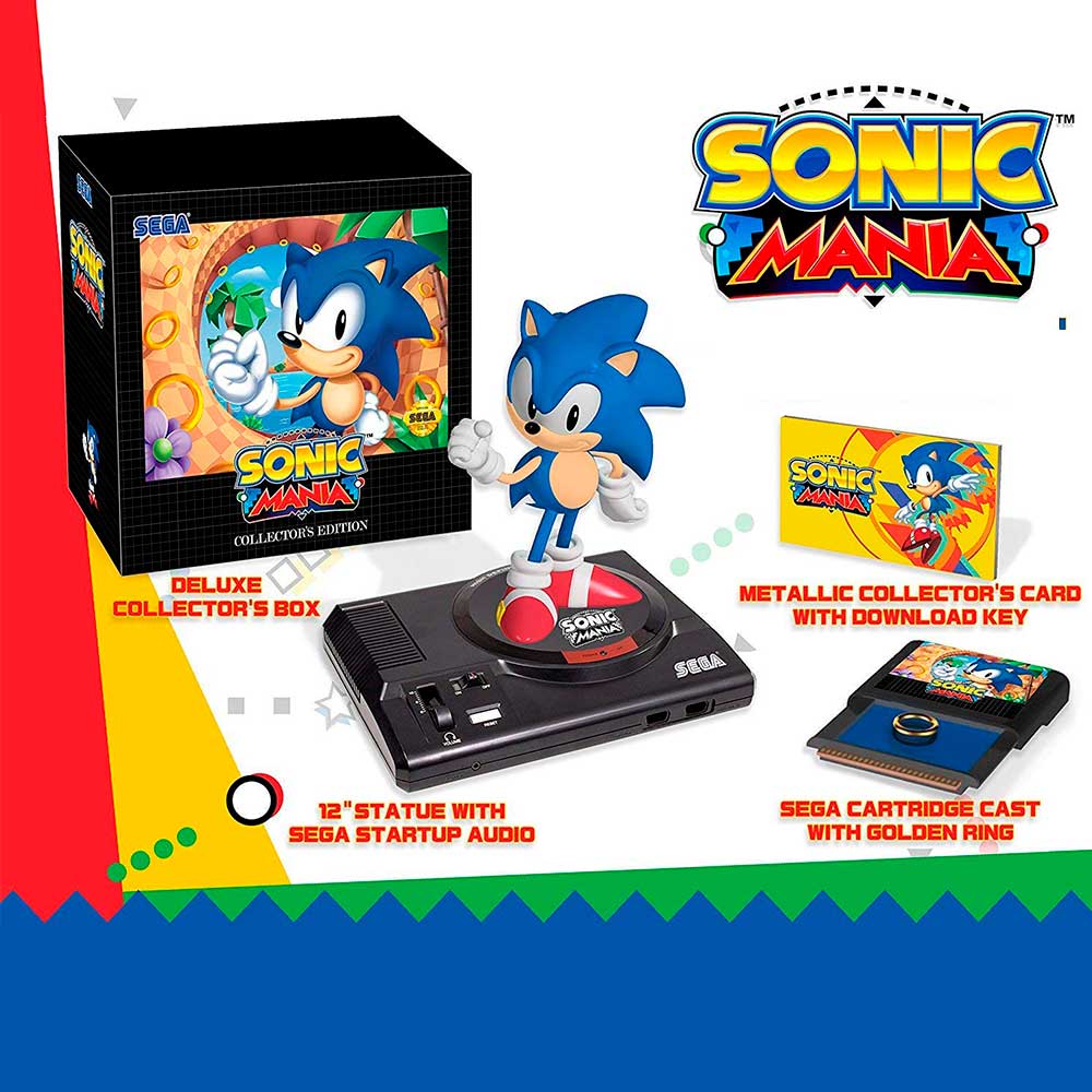 Jogo Sonic Mania Xbox One Midia Fisica