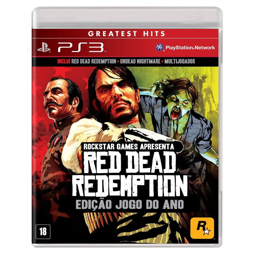Jogo Red Dead Redemption Game Of The Year Ps3 no Paraguai - Atacado Games -  Paraguay