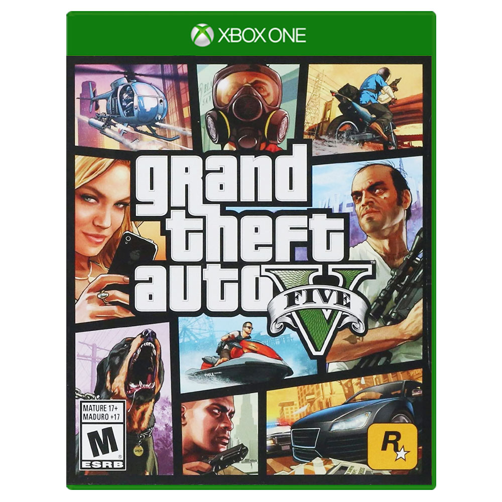 Jogo Gta 5 - Grand Theft Auto V Xbox One s Midia física