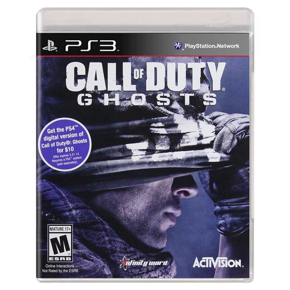 Call Of Duty Ghosts Xbox 360 Original Jogo De Tiro E Ação