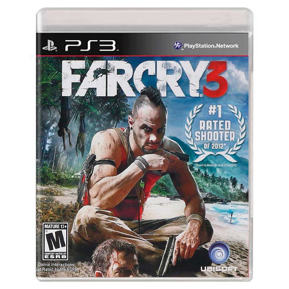 FarCry 3 - PS3  Os melhores jogos de PS3.