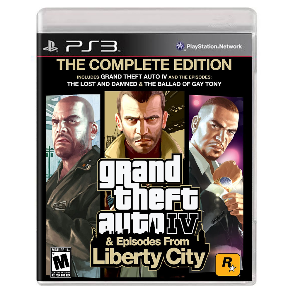 Grand Theft Auto IV GTA 4 - Xbox 360/Xbox One - Game Games - Loja de Games  Online