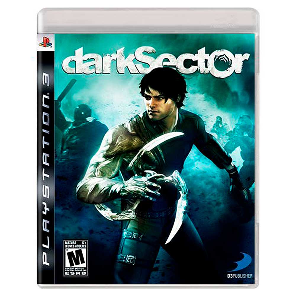 dark sector - jogo para playstation 3 - acao aventura - Retro Games