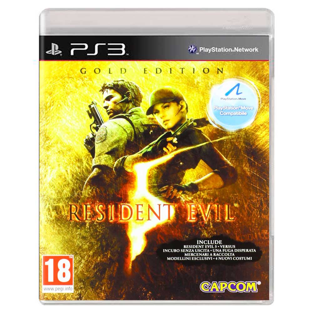 Jogo Resident Evil 5 - Gold Edition - Xbox 360 - Física