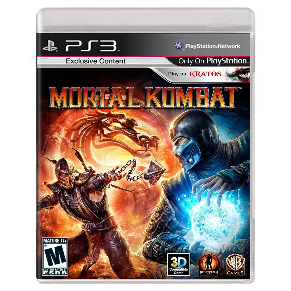 Mortal Kombat Komplete Edition - Jogo PlayStation 3 Mídia Física