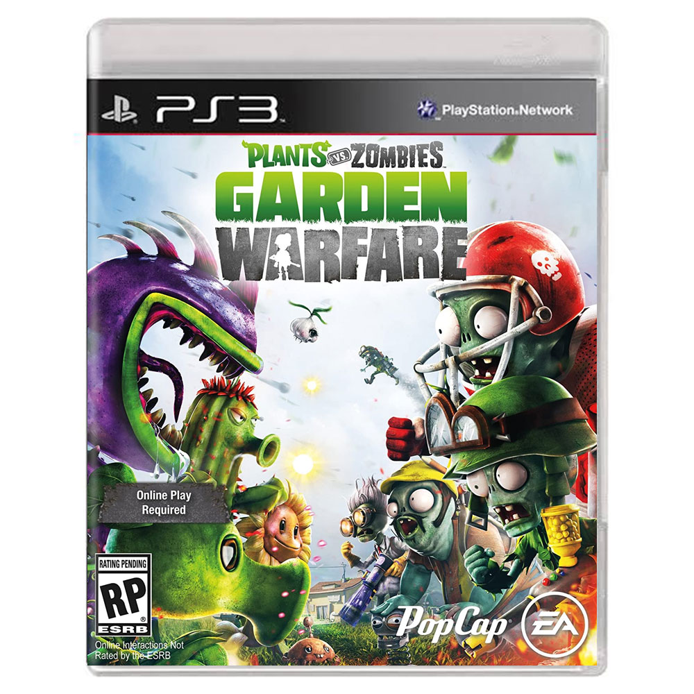 Plants Vs Zombies 3 Battle for Neighborville - PS4 - Game Games - Loja de  Games Online