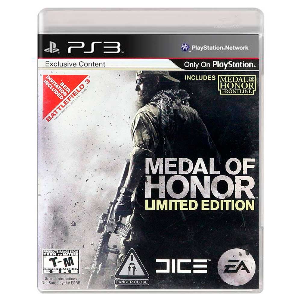 Medal of Honor - Ps3 Playstation 3 Jogo de Guerra Disco Midia Fisica  Original