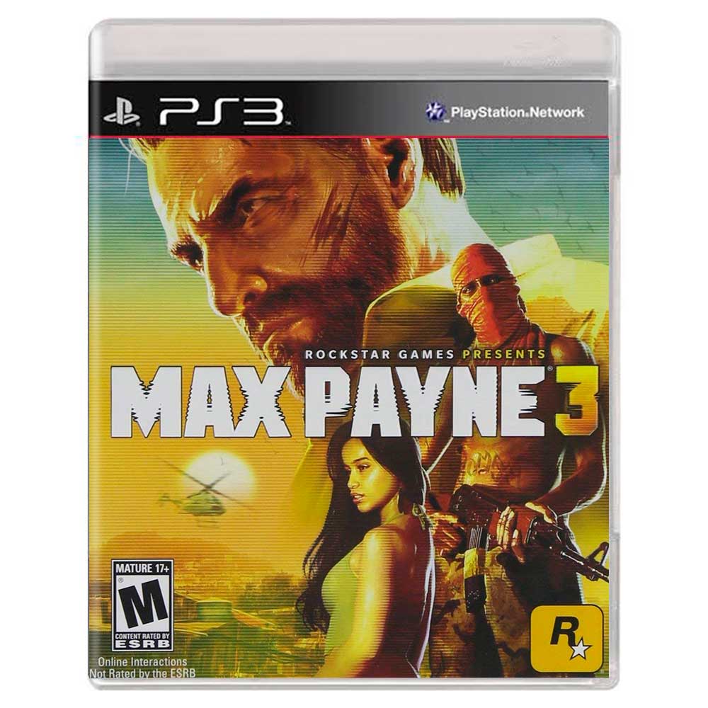 Max Payne 3 Ps3 Mídia Física Usado