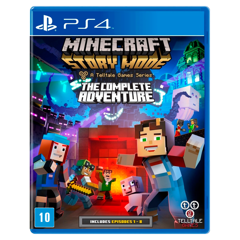 Minecraft: Story Mode (Usado) - PS4 - Shock Games