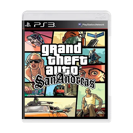 Gta San Andreas Ps3 Lacrado de Fábrica!, Jogo de Videogame Rockstar Nunca  Usado 82124095