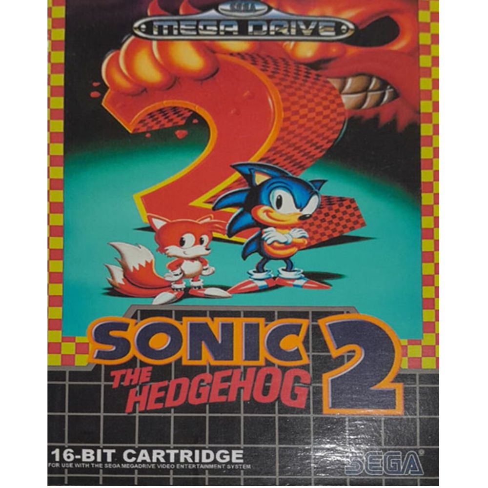 Fita Cartucho - Jogo Sonic 1 Mega Drive Genesis