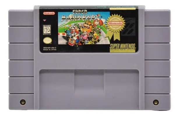 Jogo Super Mario Kart - Super Nintendo