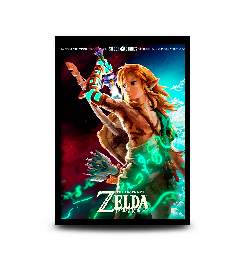 Quadro Game The Legend Of Zelda Tears Of The Kingdom