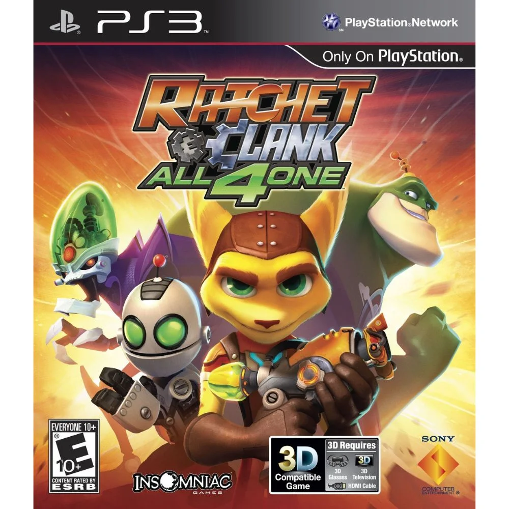 Ratchet & Clank: Tools of Destruction and Ratchet & Clank: A Crack in Time  - PS3 Games