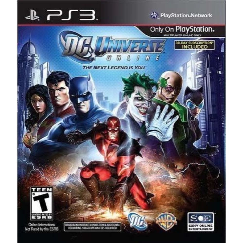 DC Universe Online (Usado) - PS3 - Shock Games