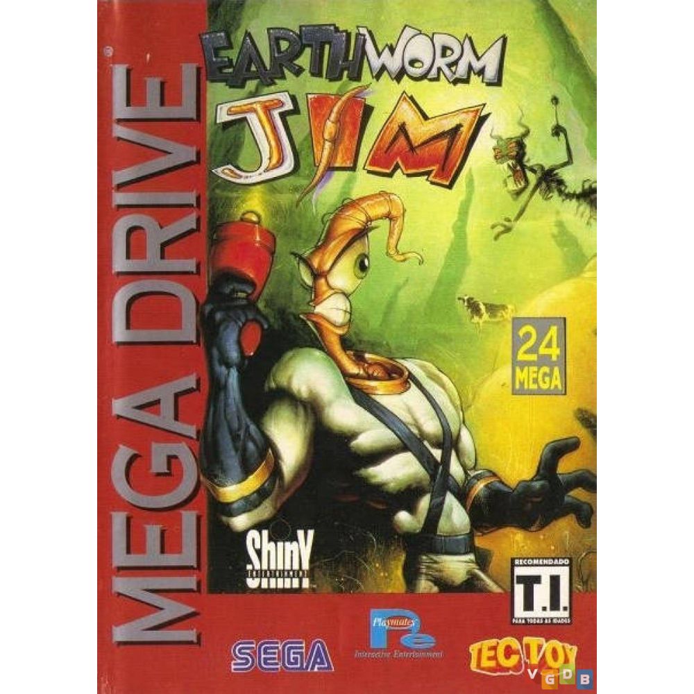 Earthworm Jim: relembre o jogo de plataforma mais maluco do Mega Drive -  Blog TecToy