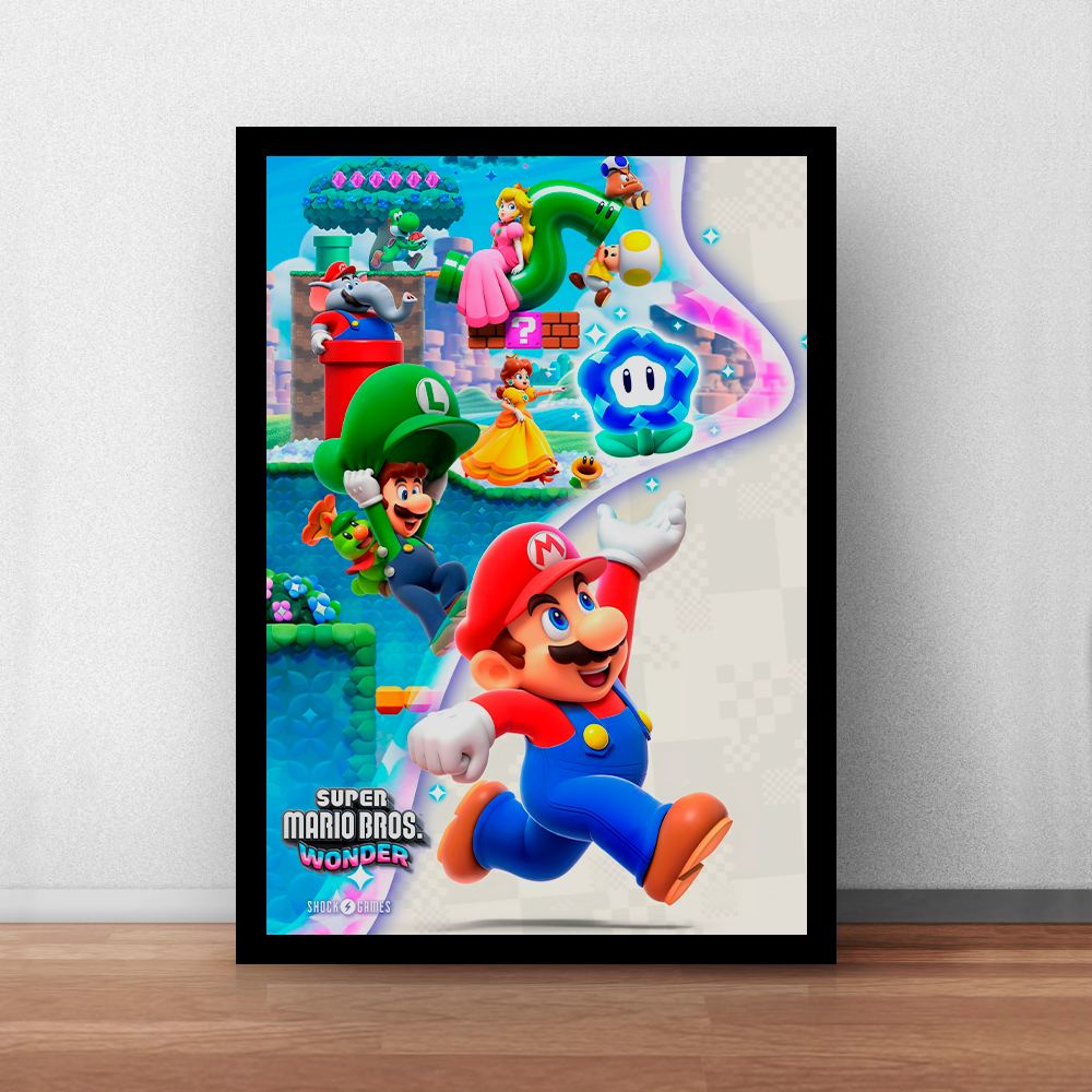 Nintendo Switch Skin - Super Mario Bros. Wonder - Pop Arte Skins